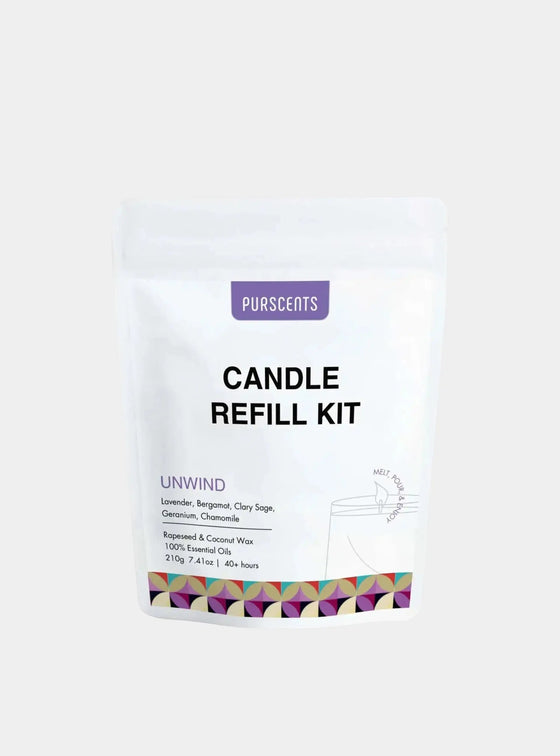 Unwind Candle Refill Kit Purscents