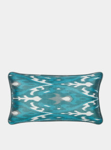  VERDIGRIS and JADE GREEN Cushion ROSANNA LONSDALE