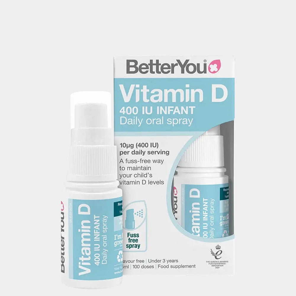 Vitamin D 400 IU Infant Daily Oral Spray BetterYou