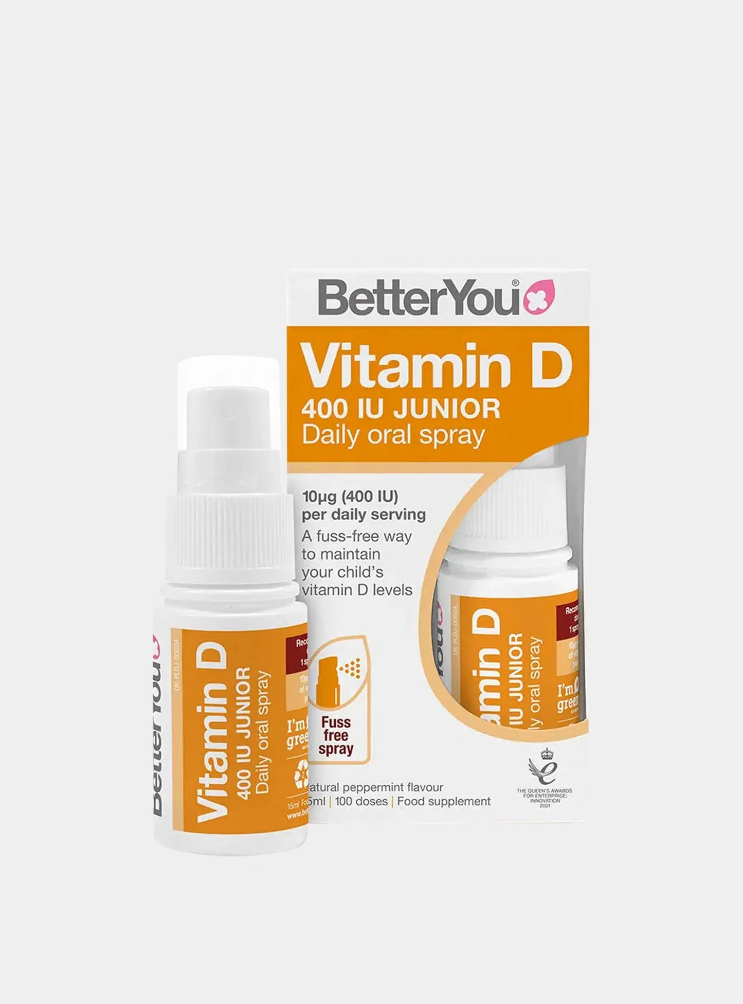 Vitamin D 400 IU Junior Daily Oral Spray BetterYou