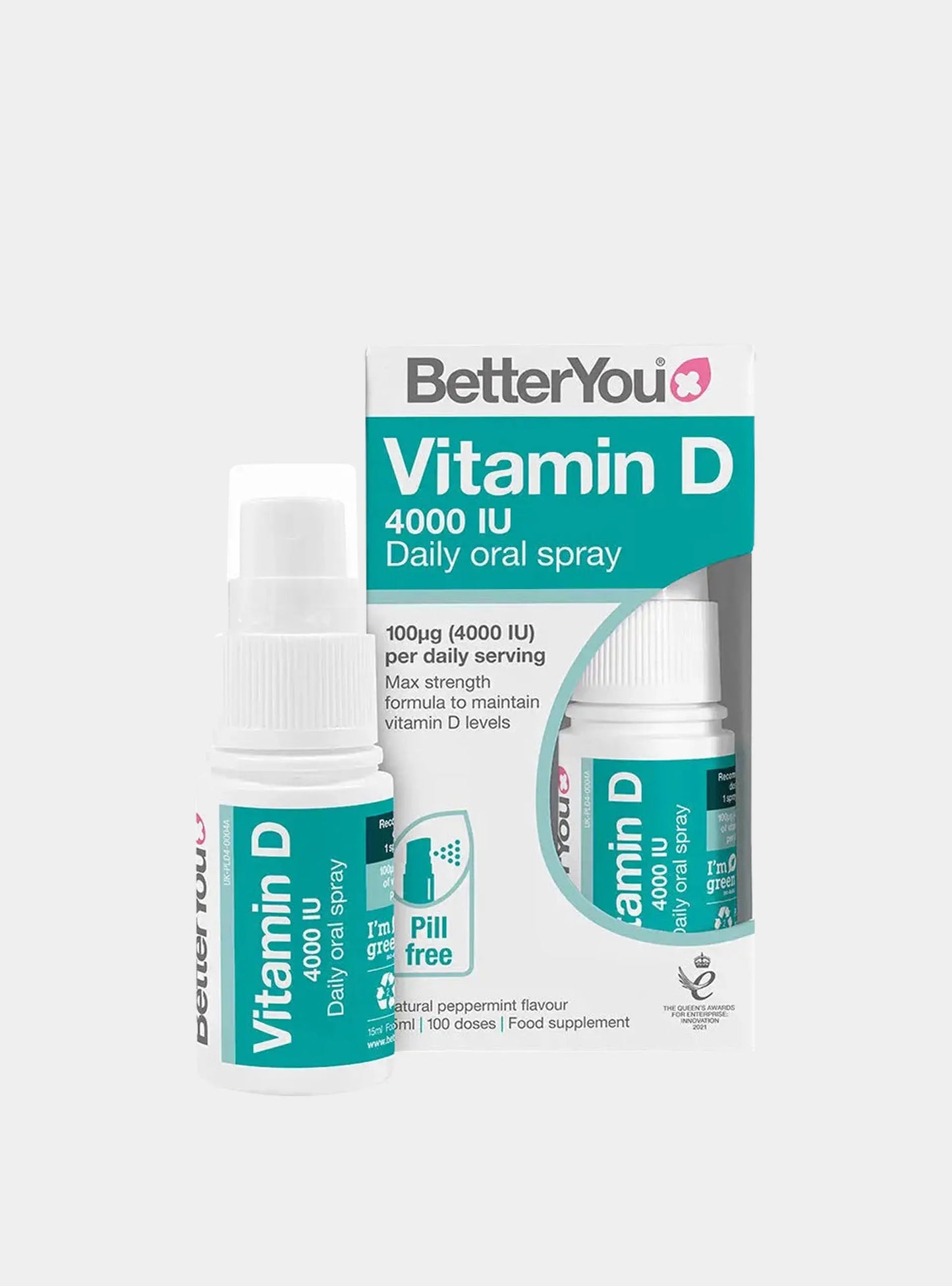 Vitamin D 4000 IU Oral Spray BetterYou