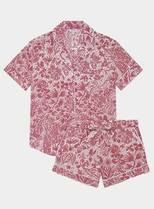  Viva Oasis Women's Short Sleeve Organic Cotton Pyjama Short Set