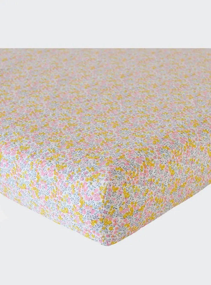 WILTSHIRE BUD PINK Liberty Fitted Sheet Coco & Wolf