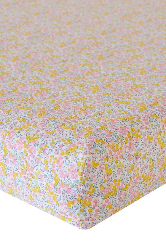 WILTSHIRE BUD PINK Liberty Fitted Sheet Coco & Wolf