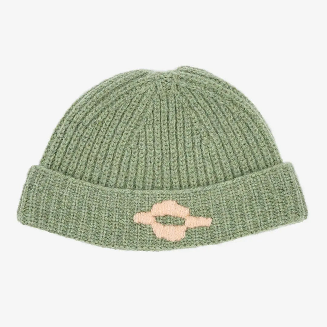 WOOL BEANIE - SAGE GREEN Talou