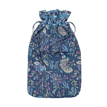  Blue Lagoon Quilted Hot Water Bottle Cover
