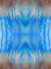 Wallpaper Blue Water Abstract Long Studio Design