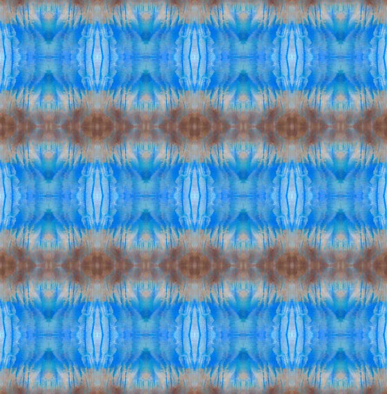 Wallpaper Blue Water Abstract - £37.50 per Sq Metre Long Studio Design