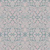 Wallpaper Hummingbird Damask Pink Sage - £37.50 per Sq Metre Long Studio Design