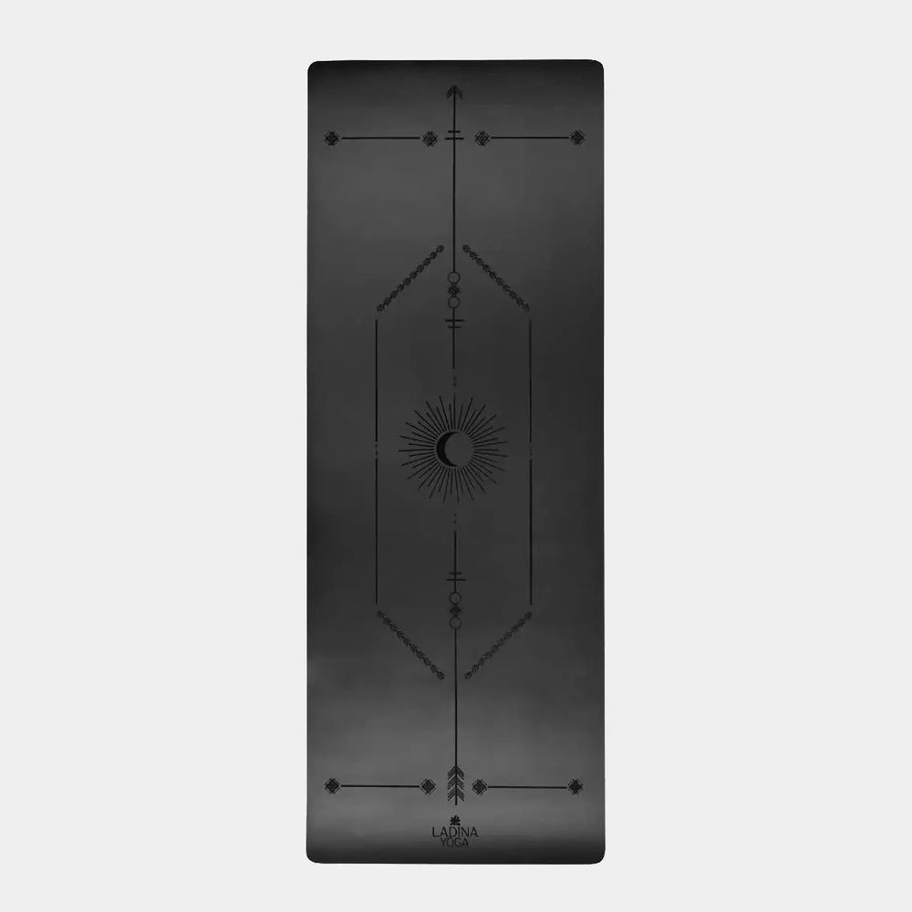 Warrior Black - Sustainable Yoga Mat Ladina Yoga