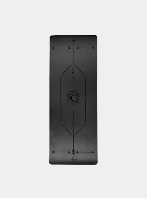 Warrior Black - Sustainable Yoga Mat Ladina Yoga