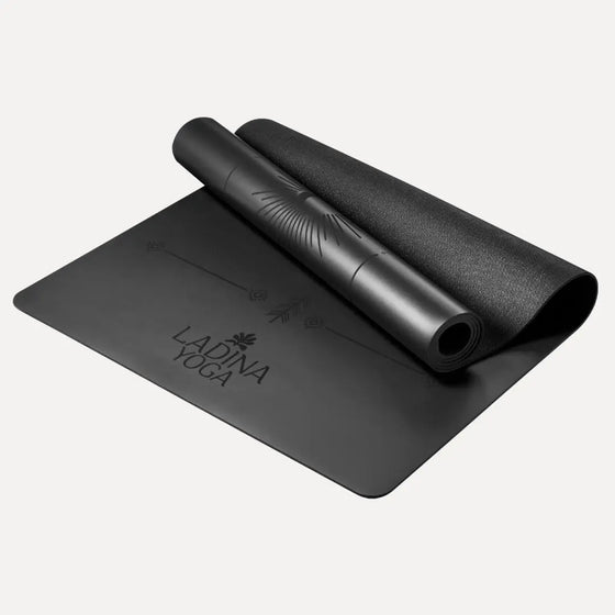 Warrior Black - Sustainable Yoga Mat Ladina Yoga