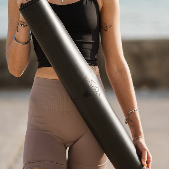 Warrior Black - Travel Mat Ladina Yoga