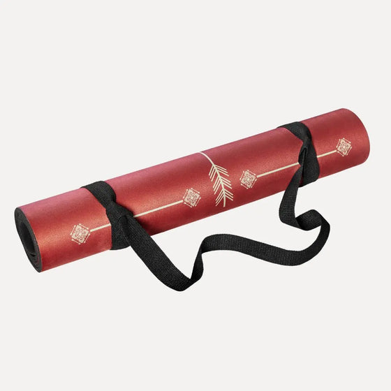 Warrior Red Velvet - Sustainable Yoga Mat Ladina Yoga