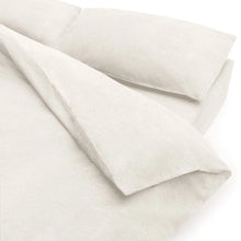  Washed Cotton Duvet Cover | Off White MUJI UK