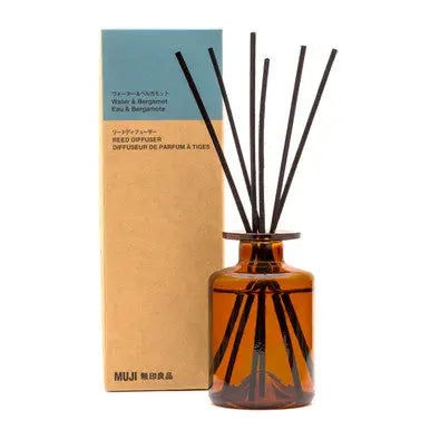 Water and Bergamot Reed Diffuser 175ml MUJI UK