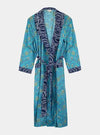 Waterlily Women's Floral Cotton Robe inara