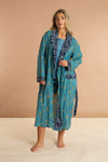 Waterlily Women's Floral Cotton Robe inara