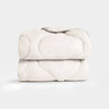 Wheat Quilted Snuggle Blanket Ethical Bedding