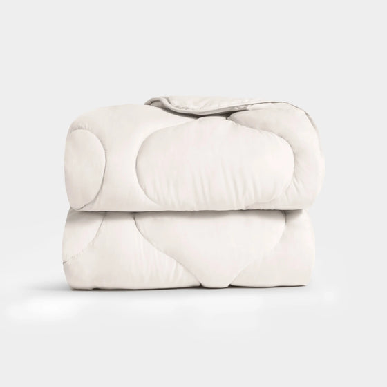 Wheat Quilted Snuggle Blanket Ethical Bedding