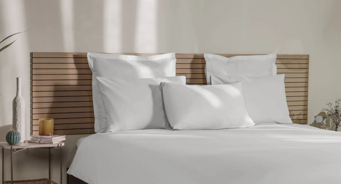 White 100% Cotton Percale Set Emma