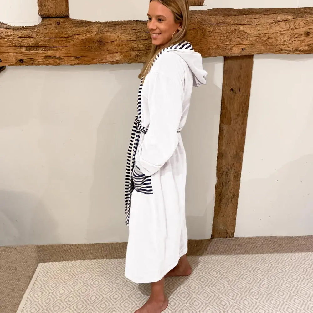 White Adult Robe Pure Earth Collection