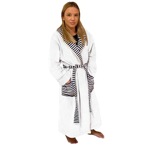 White Adult Robe Pure Earth Collection