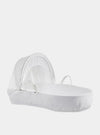 White Classic Shnuggle Moses Basket Dressings Shnuggle