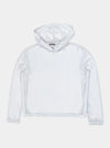 White Daring Net Hoodie NOKAYA