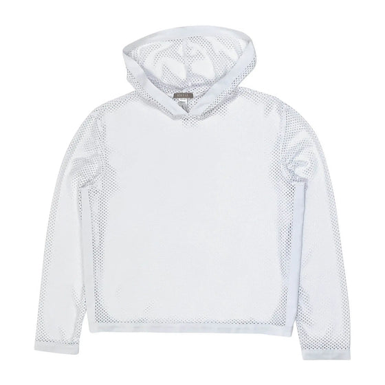 White Daring Net Hoodie NOKAYA