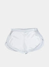 White Daring Net Shorts NOKAYA