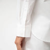 White InStyle Cotton Poplin Shirt - Myza