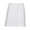 White InStyle Cotton Poplin Shorts - Myza