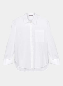  White Linen Voile Shirt NOKAYA