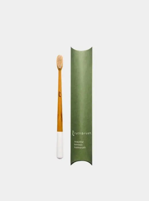 White - Soft - Truthbrush Bamboo Toothbrush Truthbrush