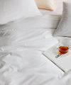 White Tencel Cotton Duvet Cover Undercover Living