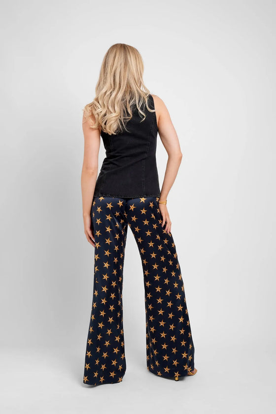 Wide Leg Trousers / "Sailor's Dreams" Jessica Russell Flint