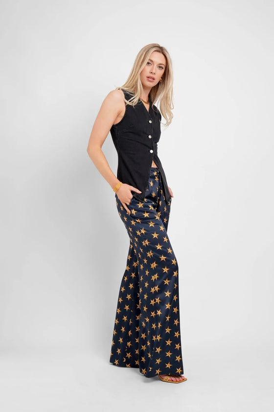 Wide Leg Trousers / "Sailor's Dreams" Jessica Russell Flint