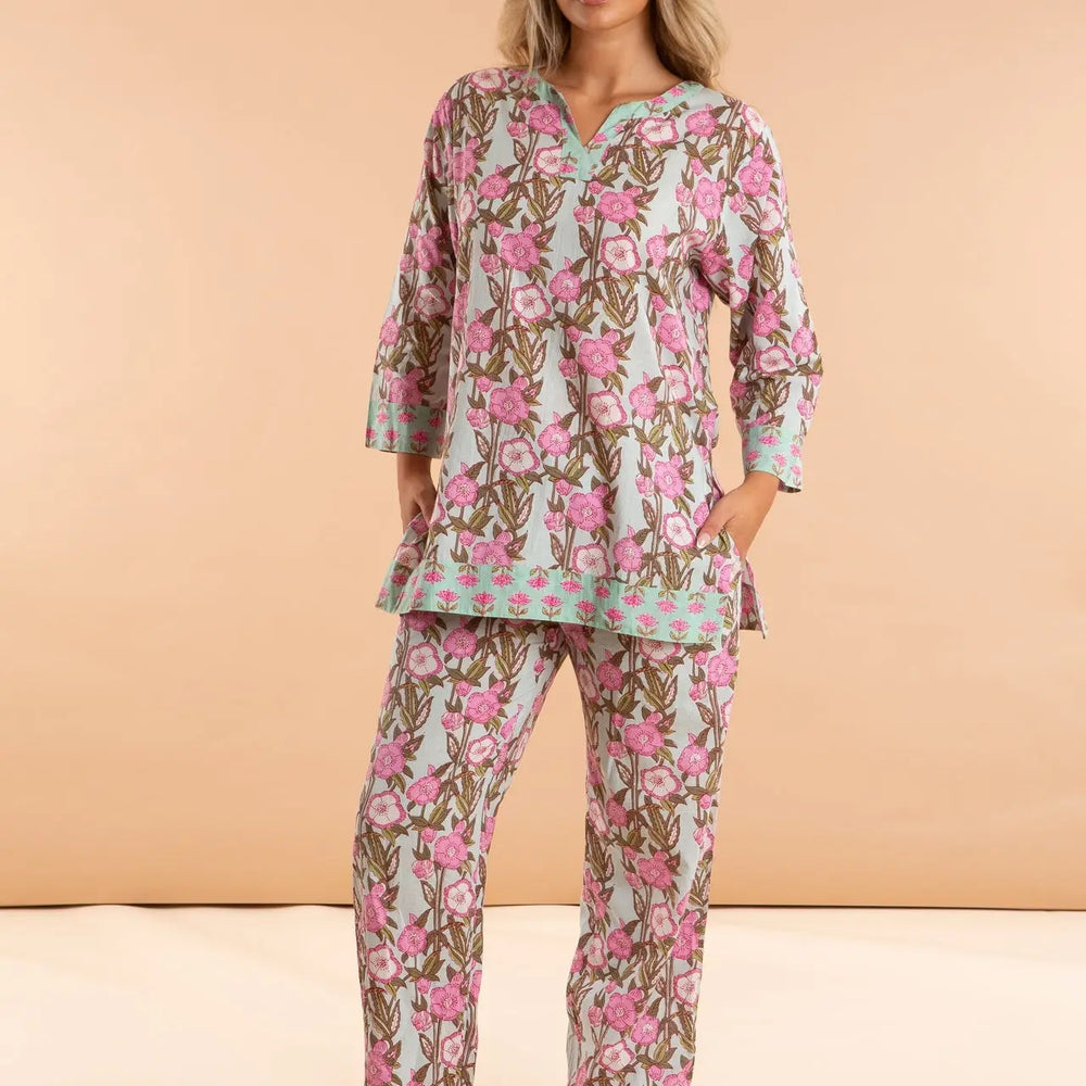 Wild Rose Women's Cotton Pyjamas inara