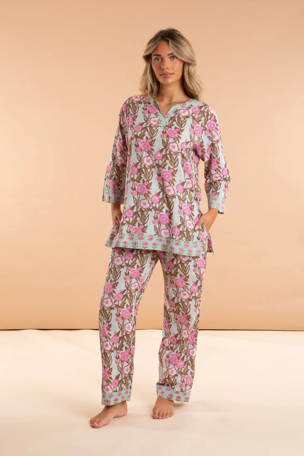 Wild Rose Women's Cotton Pyjamas inara