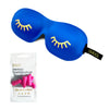 Wink Blue Contoured 3D Blackout Sleep Mask SMUG