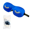 Wink Blue Contoured 3D Blackout Sleep Mask SMUG