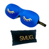 Wink Blue Contoured 3D Blackout Sleep Mask SMUG