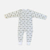 Winter Sleepsuit With Padded Sleeves (2pk) - Hippo Pure Earth Collection