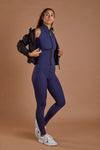 Women's Adapt Jumpsuit - Navy numbatsport