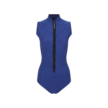  Women's Balance Bodysuit - Blue numbatsport