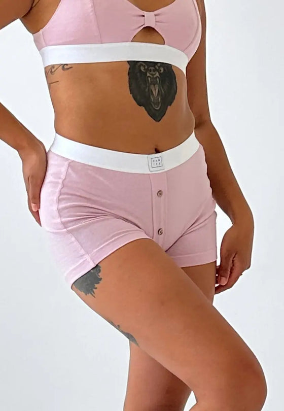 Women's Boxer Briefs, Pink Pantee