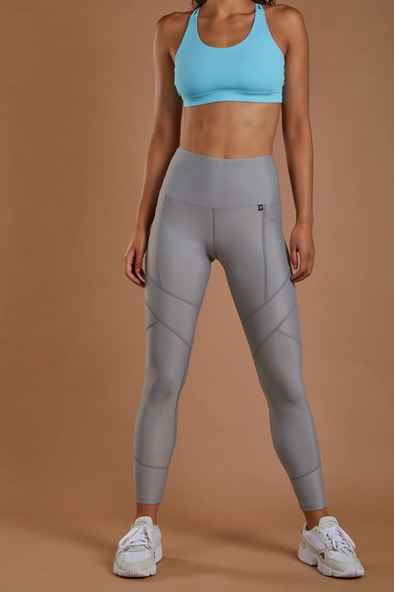 Women's Contour Leggings - Grey numbatsport