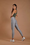 Women's Contour Leggings - Grey numbatsport