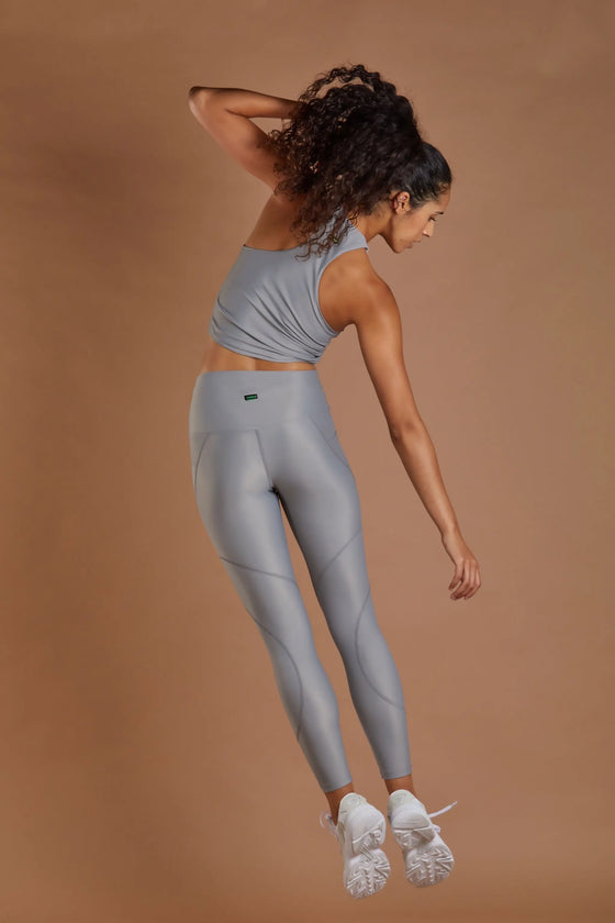 Women's Contour Leggings - Grey numbatsport